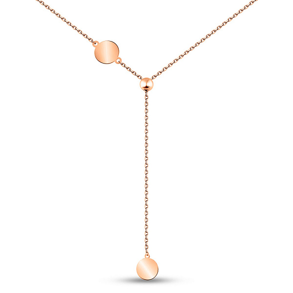 Колье FLY из золота с регулировкой длины (арт. 352692/10) – изображение 1