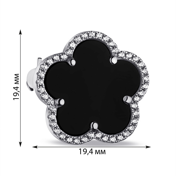 Серебряная брошь (арт. 7505/192/20о) – изображение 2