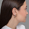 Серьги из красного золота без камней (арт. 470687) – изображение 3