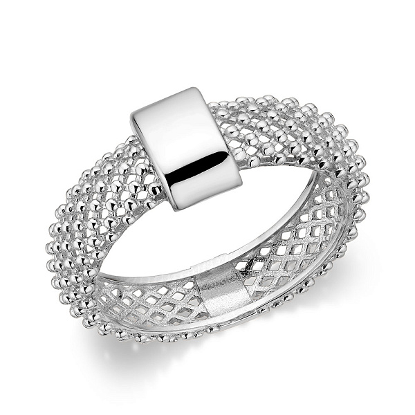 Золотое кольцо без камней (арт. 156725б) – изображение 1