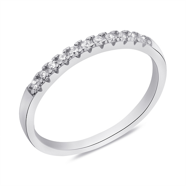 Серебряное кольцо с фианитами (арт. 7501/5980) – изображение 1