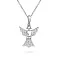 Колье Ангел с бриллиантами из белого золота (арт. Ц341200005б) – изображение 1