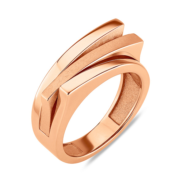 Каблучка з червоного золота (арт. 141458м) – зображення 1