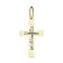 Крестик из желтого золота (арт. 539900ж) – изображение 1