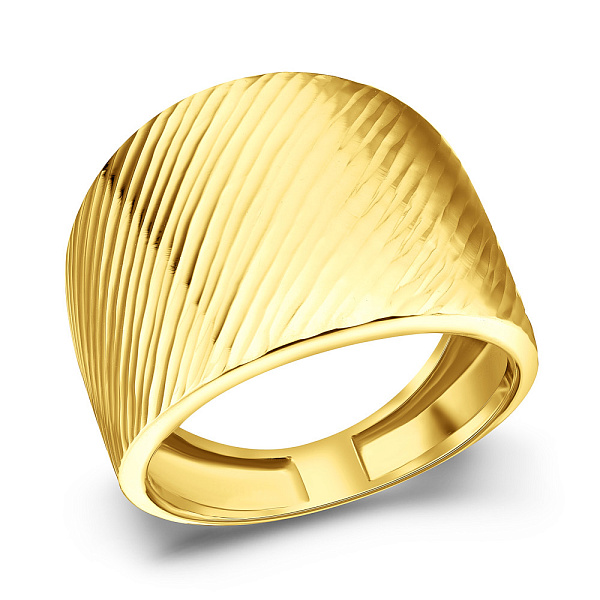 Широкое кольцо Francelli из желтого золота (арт. 156468ж) – изображение 1