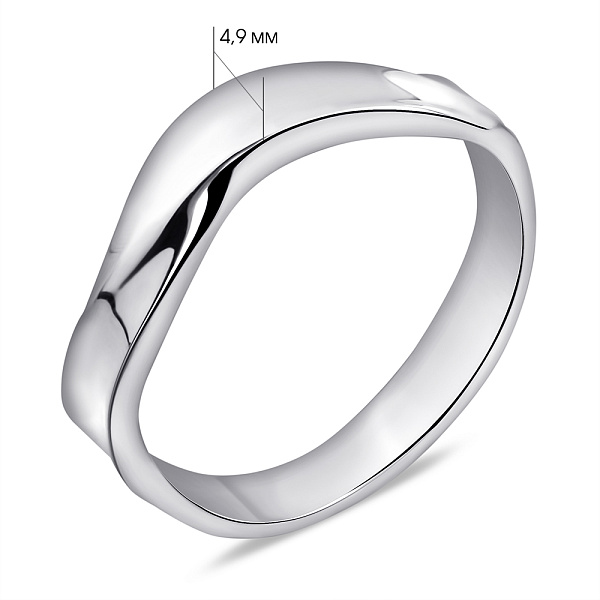 Серебряное кольцо (арт. 7501/7042) – изображение 2