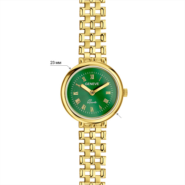 Золотые кварцевые часы (арт. 260292жз) – изображение 3