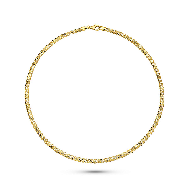 Золотое колье Francelli (арт. 352849ж) – изображение 2