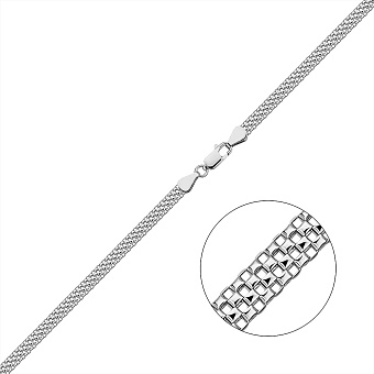Серебряная цепочка плетения Попкорн (арт. 7508/2300)