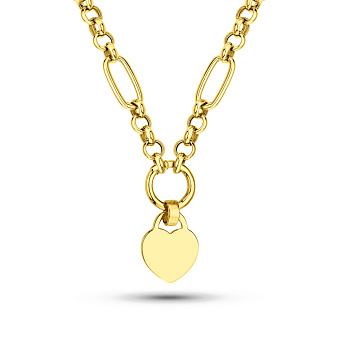 Фото Колье из желтого золота (арт. 352425ж)