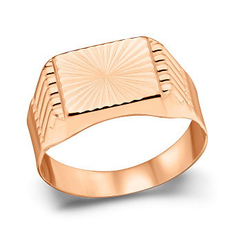 Золотая печатка (арт. 180551)