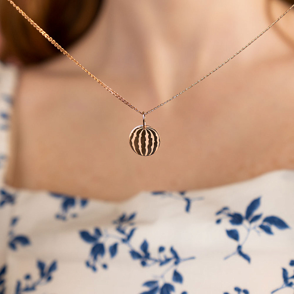 Золотой подвес "Херсон це Україна" (арт. 440855) – изображение 2