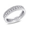 Серебряное кольцо с дорожкой из фианитов (арт. 7501/8024) – изображение 1