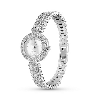 Фото Срібний годинник з фіанітами (арт. 7526/318п)