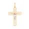 Золотой крестик без камней (арт. 501735/35) – изображение 1