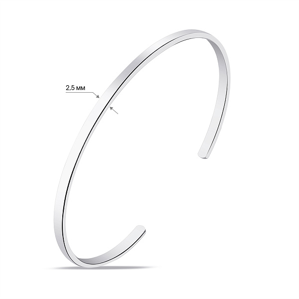 Незамкнутый браслет из серебра Trendy Style (арт. 7509/922/4) – изображение 2