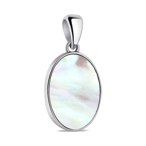Серебряный подвес с перламутром (арт. 7503/4217п) – изображение 1