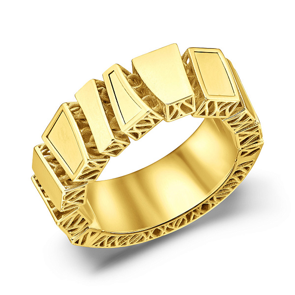 Золота каблучка Francelli (арт. 156247ж) – зображення 1