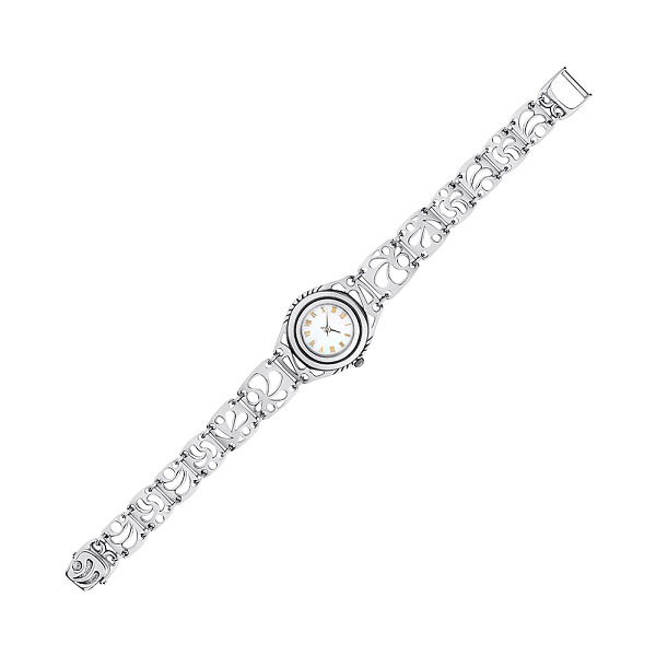 Годинник зі срібла без каменів (арт. 7926/7100028/1) – зображення 1