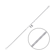 Фото Серебряный браслет с подвесками Trendy Style (арт. 7509/4272)