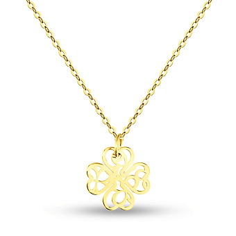 Колье из золота с фианитом (арт. 352820жз)