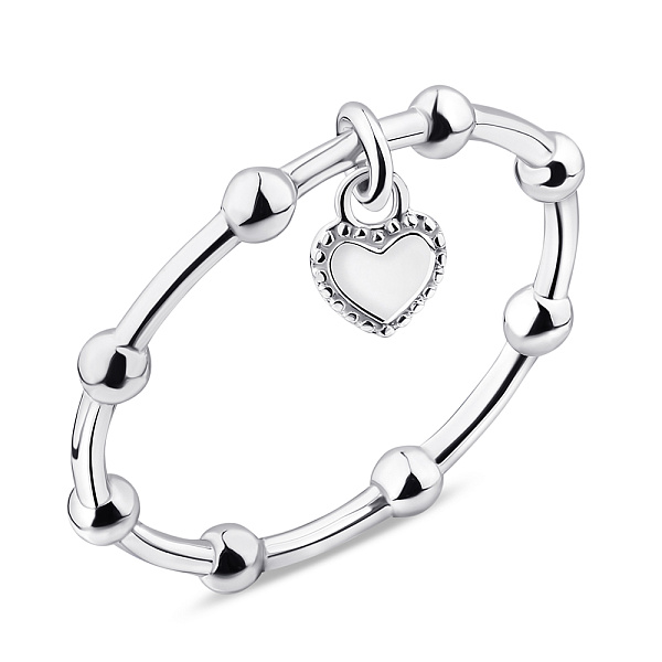 Срібна каблучка без каміння (арт. 7501/6278) – зображення 1