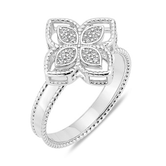 Серебряное кольцо с фианитами (арт. 7501/8347/15)