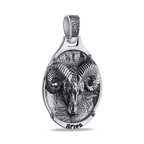Серебряный подвес Овен (арт. 7903/А226овпю) – изображение 1