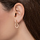 Серьги-подвески из красного золота (арт. 107469) – изображение 2