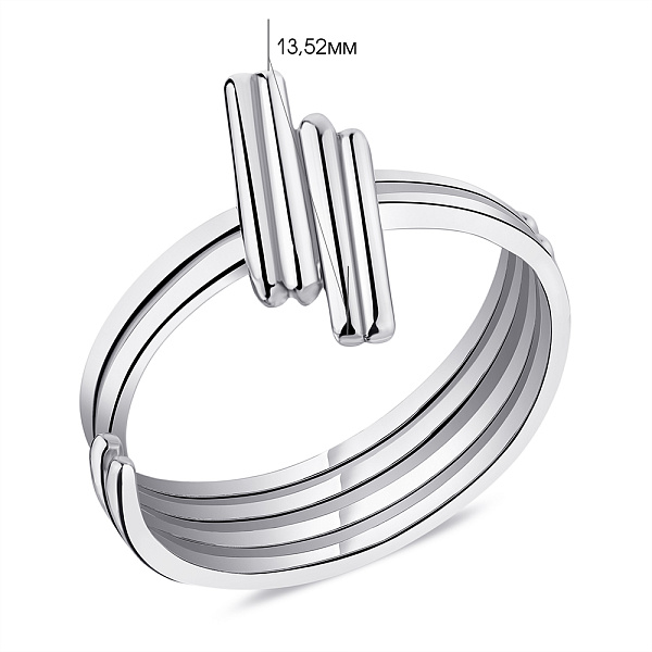 Серебряное кольцо без камней Trendy Style (арт. 7501/5799) – изображение 2