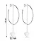 Сережки-пусети зі срібла Trendy Style (арт. 7518/5726) – зображення 2