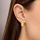 Сережки из желтого золота Francelli (арт. е105946ж) – изображение 2