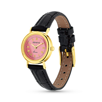 Фото Жіночий класичний годинник з золота (арт. 260235жрч)