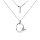 Серебряное колье с фианитами (арт. 7507/749) – изображение 2