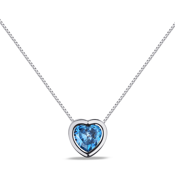 Серебряное колье с альпинитом (арт. 7507/648/3аг) – изображение 1