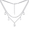 Серебряное колье с фианитами Trendy Style (арт. 7507/1922) – изображение 2
