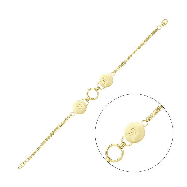 Браслет из желтого золота (арт. 324476ж) – изображение 1