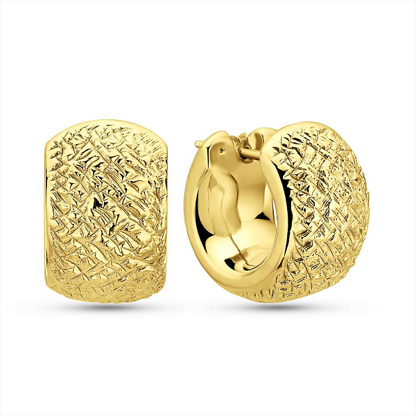 Серьги из желтого золота Francelli (арт. 1091878/15ж) – изображение 1