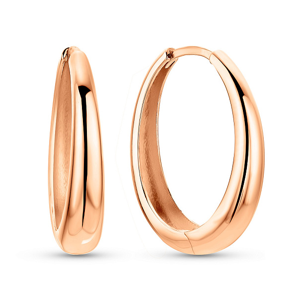Серьги из красного золота (арт. 109427/20) – изображение 1