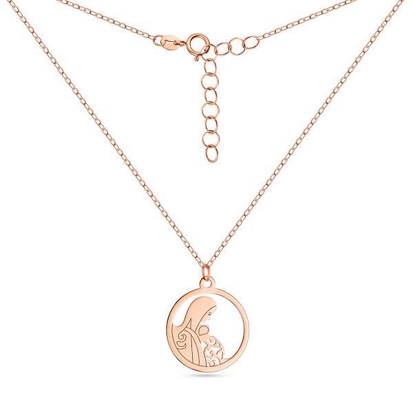 Золоте кольє "Для майбутньої мами" (арт. 352252) – зображення 2