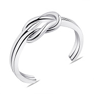 Фото Незамкнутое кольцо из серебра Trendy Style (арт. 7501/5753)
