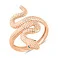 Золота каблучка Змія з фіанітами (арт. 1401057з) – зображення 1