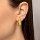 Серьги из желтого золота Francelli (арт. 1091867ж) – изображение 2