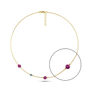 Золотое колье Francelli (арт. 352945ждмлн)