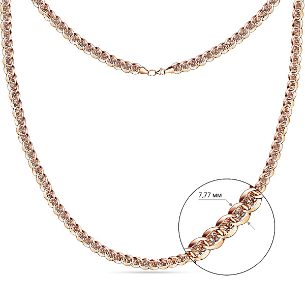 Золотое колье (арт. 350822) – изображение 3