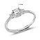 Серебряное кольцо с фианитами (арт. 7501/8072) – изображение 2