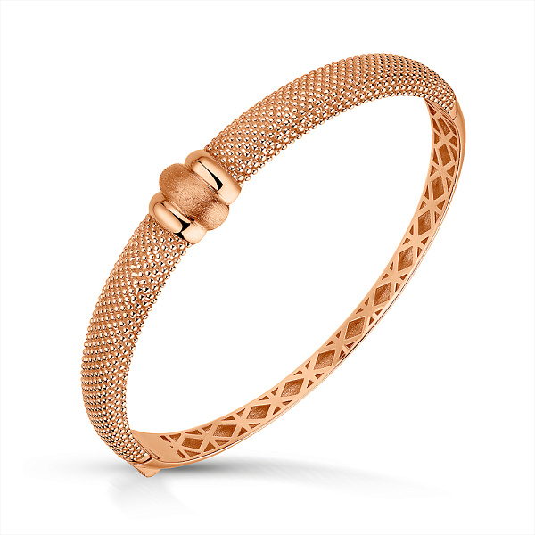 Жесткий золотой браслет (арт. 3261342м) – изображение 1