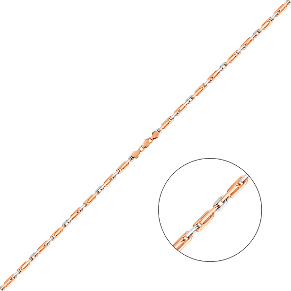 Золотая цепочка плетения Якорное фантазийное (арт. цр306165Д) – изображение 1