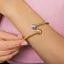 Браслет з комбінованого золота (арт. 323076жкб) – зображення 2
