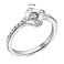 Серебряное кольцо с фианитами (арт. 7501/6916) – изображение 2